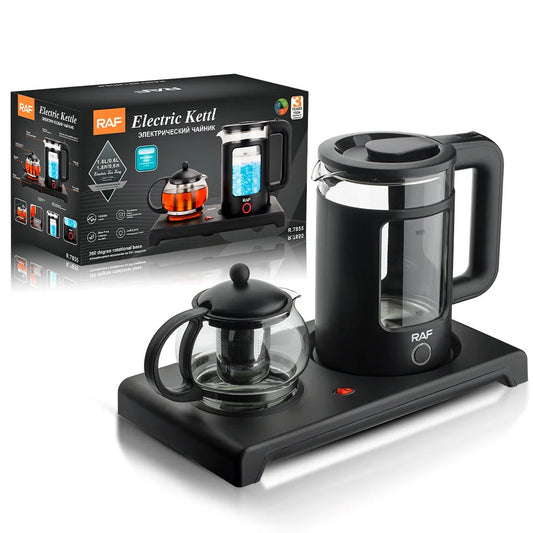 RAF Electric Kettle Set (1.8L + Teapot, 1500W)