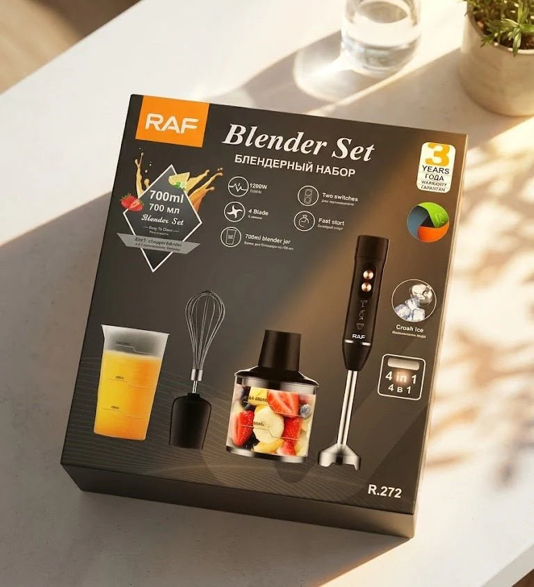 RAF 4-in-1 Blender Set (1200W, 700ml)