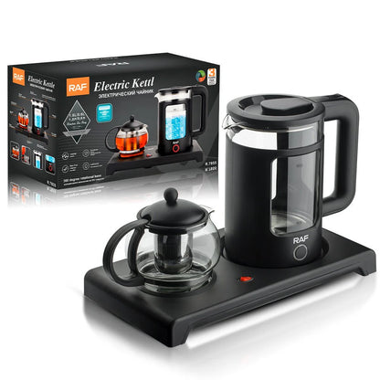RAF Electric Kettle Set (1.8L + Teapot, 1500W)