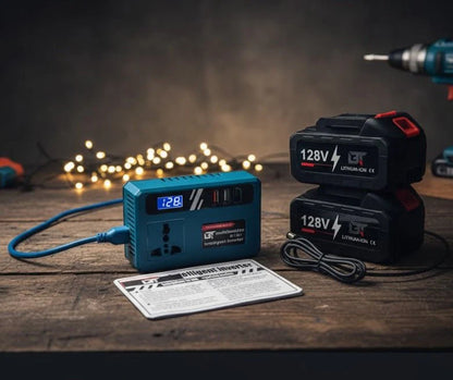 128VF Multifunction Intelligent Inverter with Lithium-Ion Battery Pack